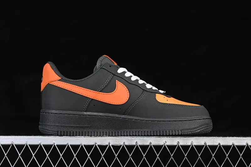 All categories Nk Air Force 1 Air Force series Nk Air Force 1 Low Air Force low top Nike Air Force 1'07 Low Year of the Horse limited edition Charcoal gray twilight orange Air Force 1 low top casual sneakers XY9025-004